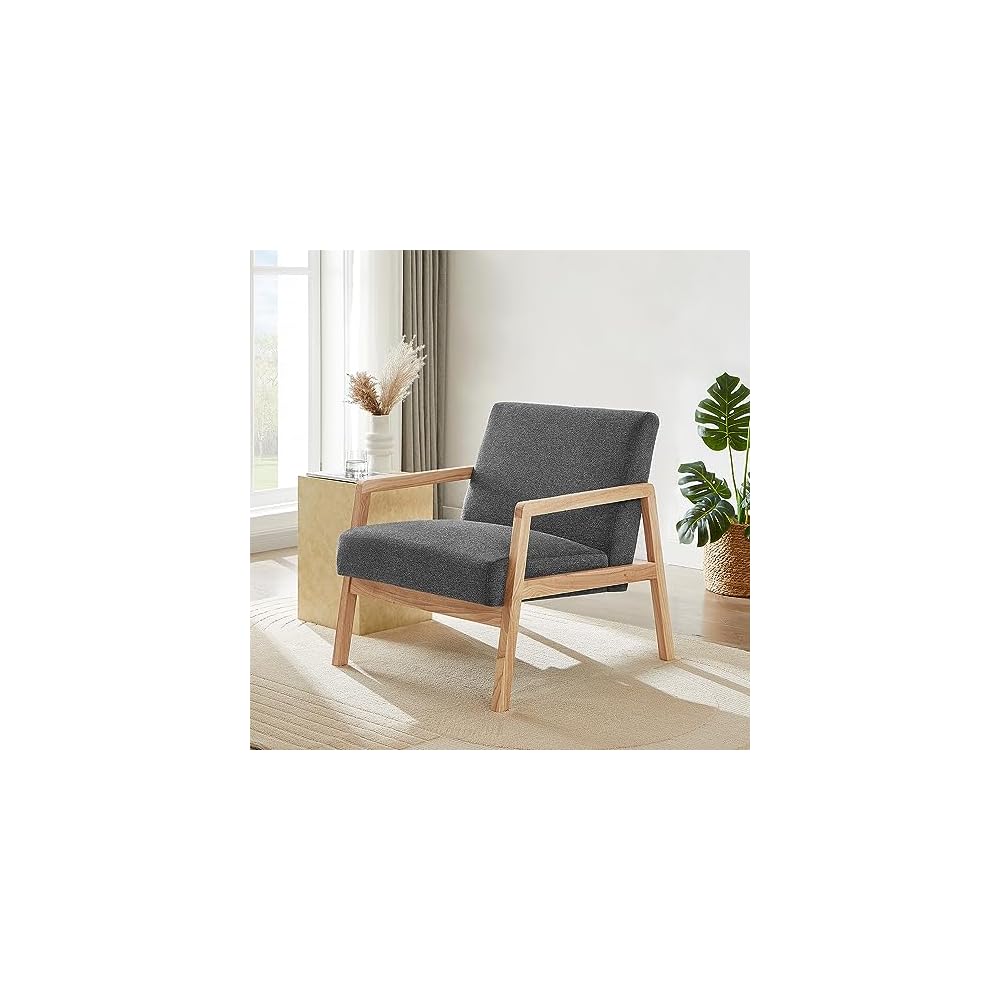 BAÏTA BONIFACIO Armchair in Anthracite Fabric